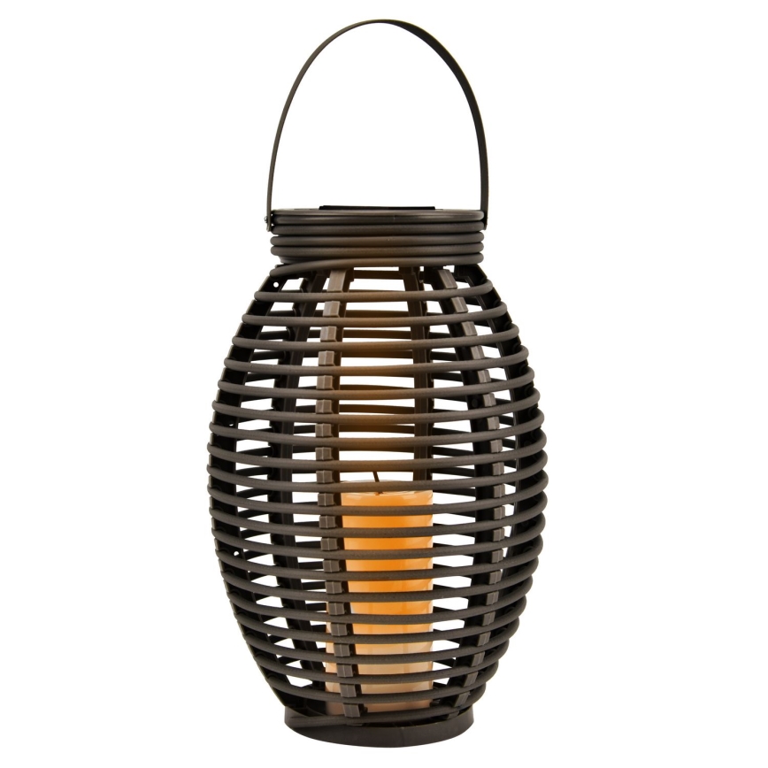 Globo - LED Solar light LED/0,06W/3,2V IP44 rattan
