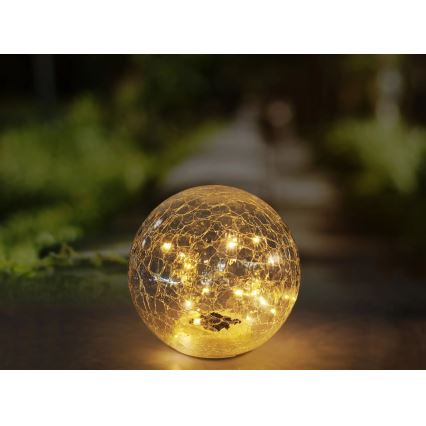 Globo - LED Solar lamp 20xLED/0,06W/3,2V d. 19,5 cm IP44