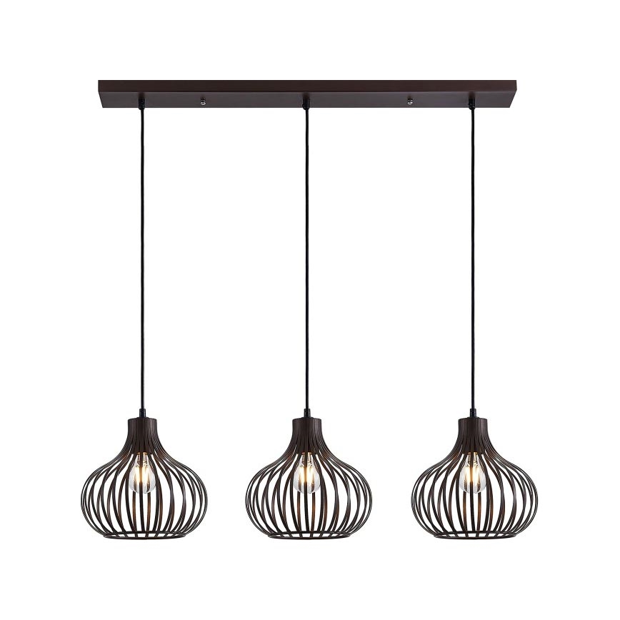 Globo - Chandelier on a string 3xE27/40W/230V
