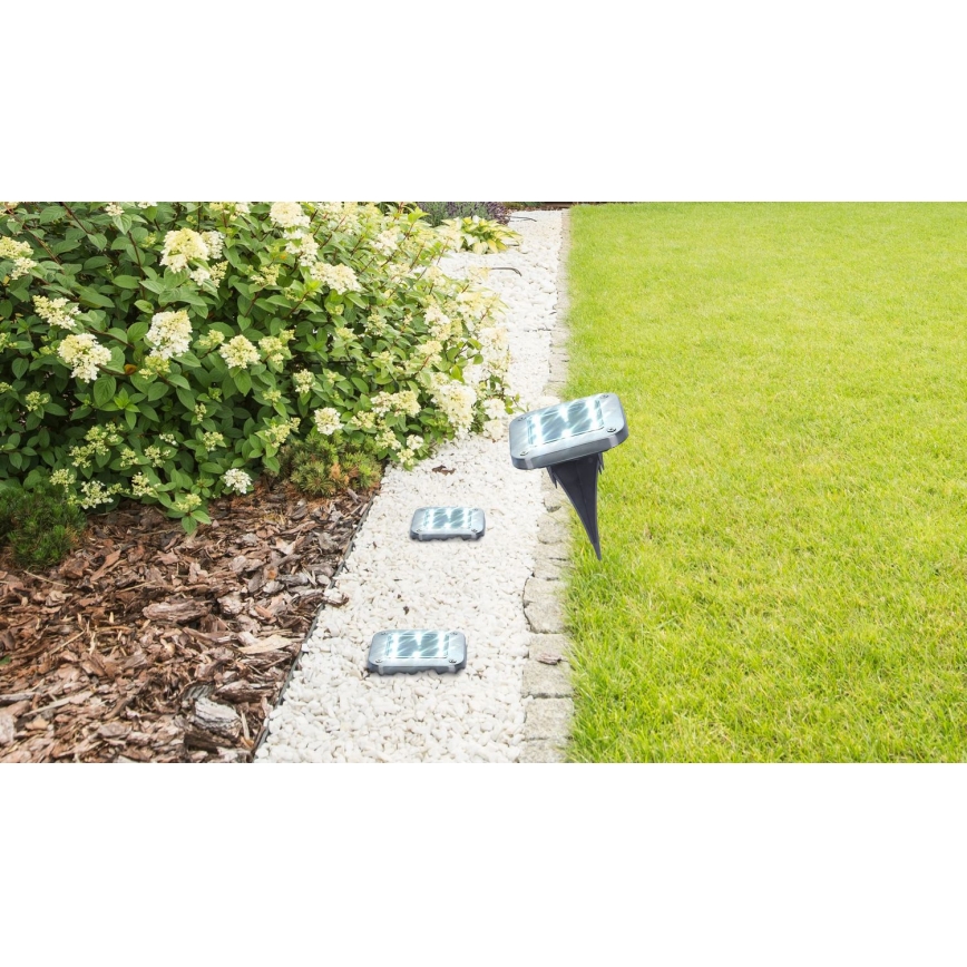 Globo - SET 2x LED Solar light LED/0,8W/1,2V IP44