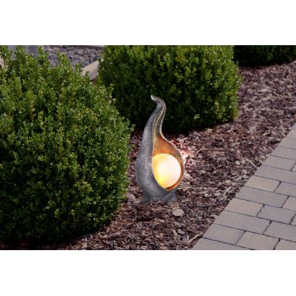 Globo - LED Solar light LED/2,16W/3V 3000K IP44 silver