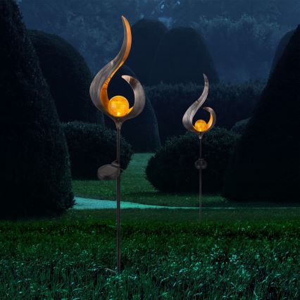 Globo - LED Solar light LED/0,02W/3V 600mAh IP44 bronze