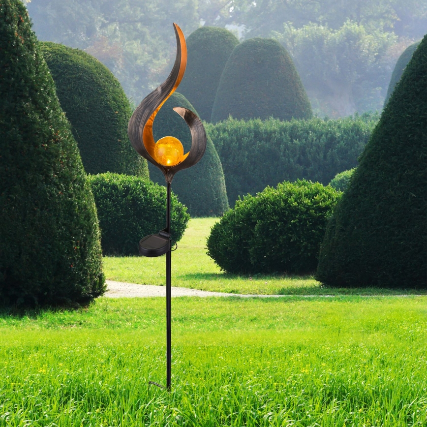 Globo - LED Solar light LED/0,02W/3V 600mAh IP44 bronze