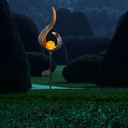 Globo - LED Solar light LED/0,02W/3V 600mAh IP44 bronze