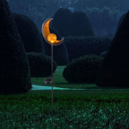 Globo - LED Solar light LED/0,02W/3V 600mAh IP44 bronze