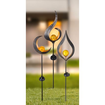 Globo - LED Solar light LED/0,02W/3V 600mAh IP44 bronze