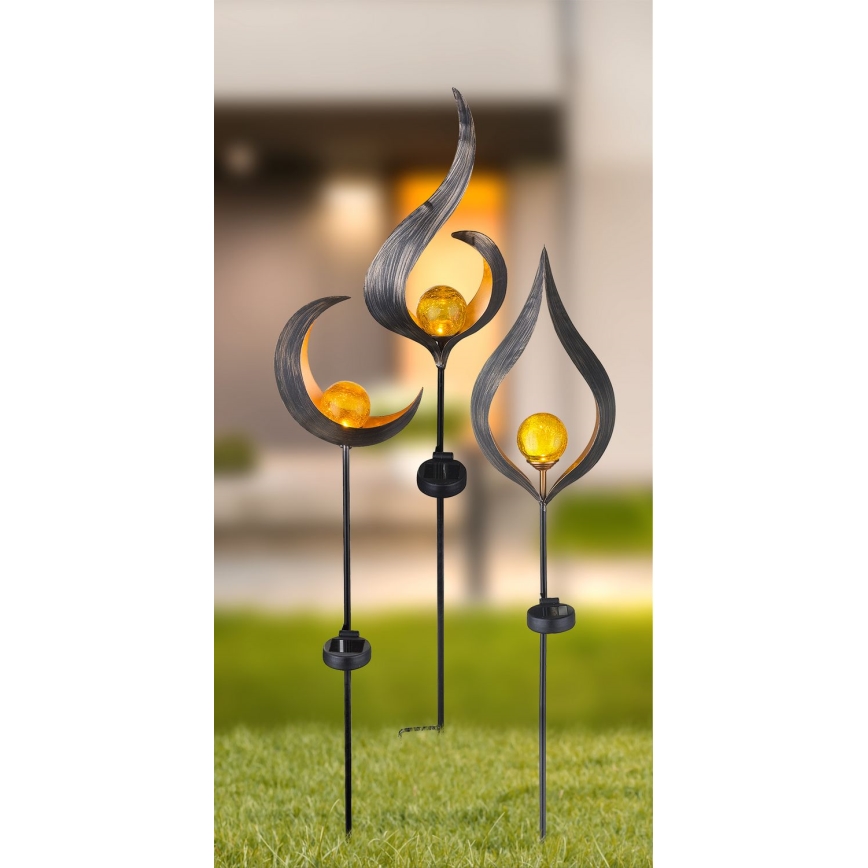 Globo - LED Solar light LED/0,02W/3V 600mAh IP44 bronze