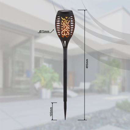 Globo - SET 3x LED Solar lamp LED/0,1W/3V IP44