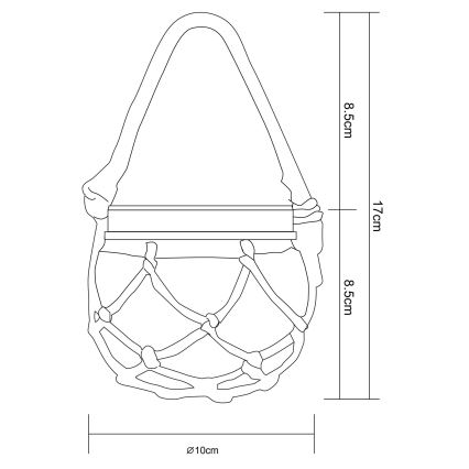 Globo - LED Solar light LED/0,06W/3,2V IP44