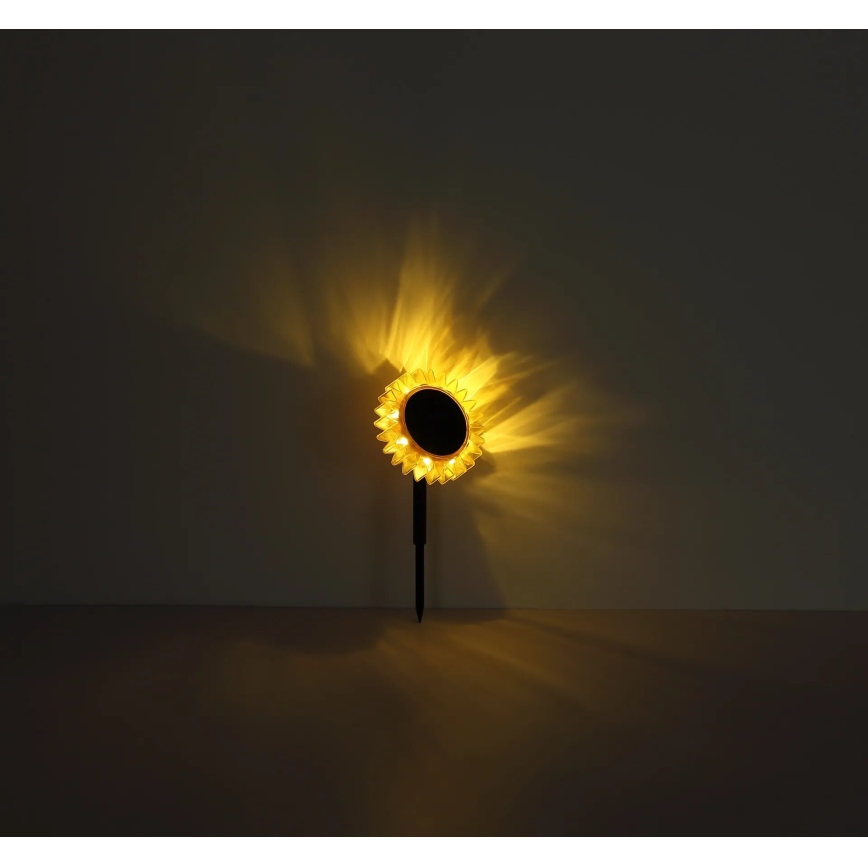 Globo - LED Solar light LED/0,06W/3V sunflower IP44 800 mAh