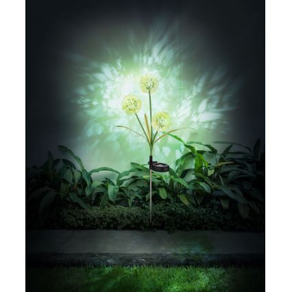 Globo  - LED Solar light 3xLED/0,06W/3V 5000K IP44 yellow