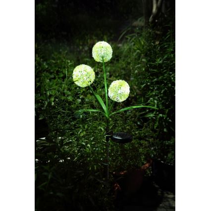 Globo  - LED Solar light 3xLED/0,06W/3V 5000K IP44 yellow