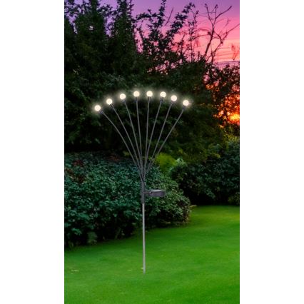 Globo - LED Solar light 8xLED/0,06W/3,2V 3000K IP44