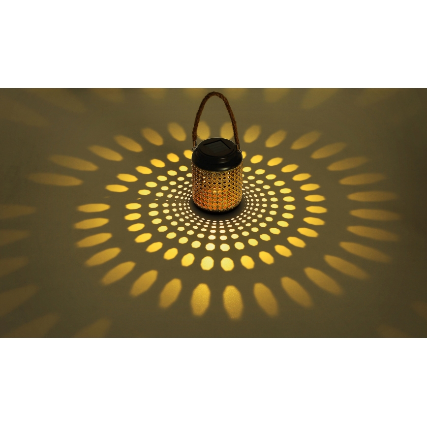 Globo - LED Solar light LED/0,06W/3V 3000K IP44 bamboo