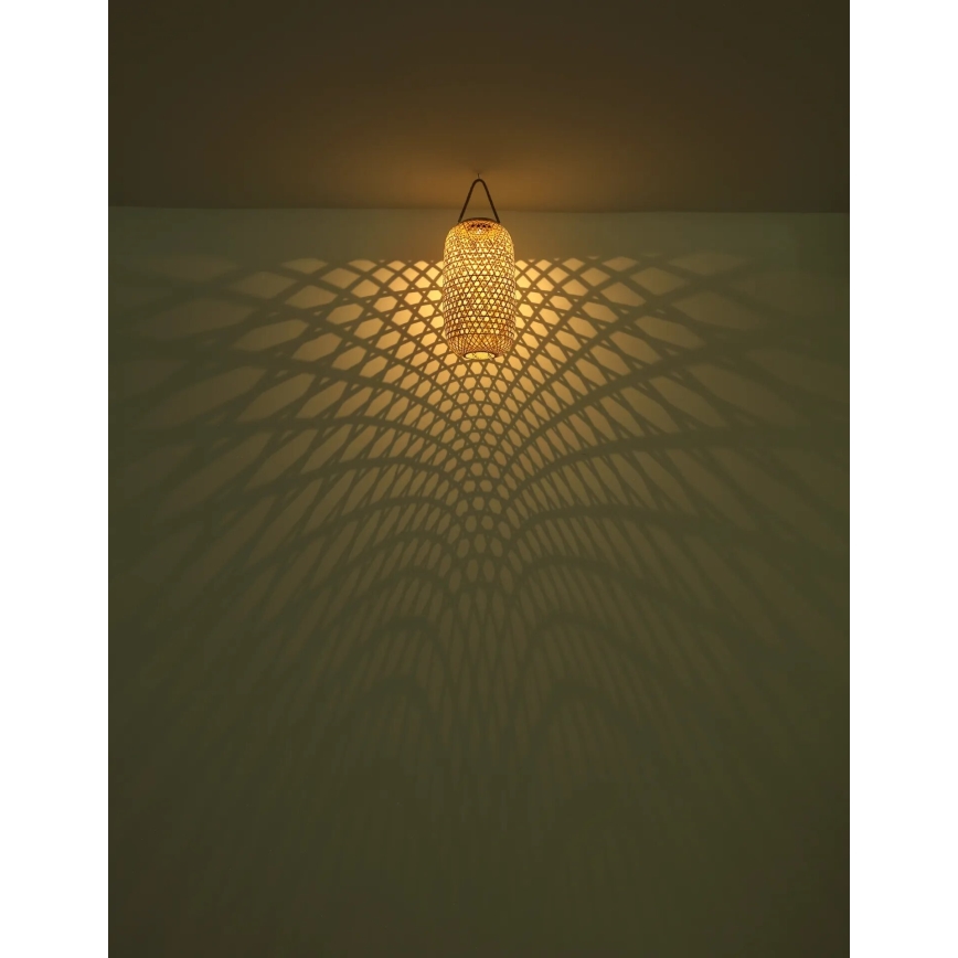 Globo - LED Solar light LED/0,06W/3V bamboo IP44