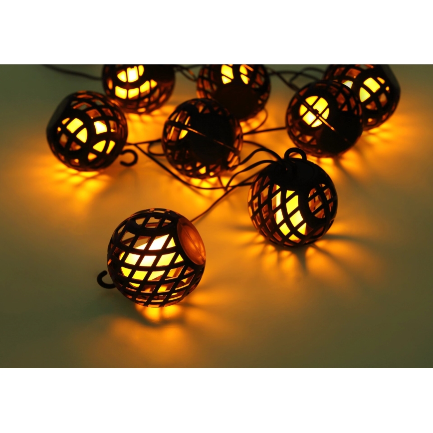 Globo - LED Solar decorative chain 98xLED/0,1W/3V 410 cm IP44 600 mAh
