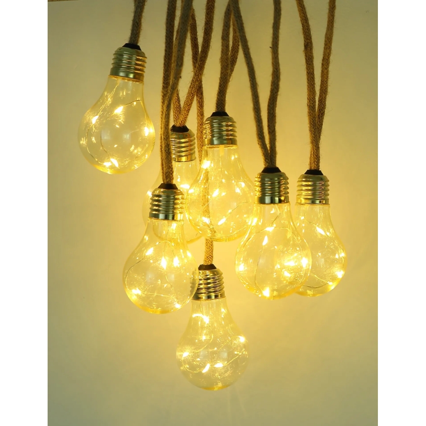 Globo - LED Solar decorative chain 50xLED/0,06W/3,2V 570 cm IP44