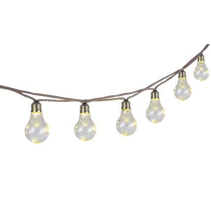 Globo - LED Solar decorative chain 50xLED/0,06W/3,2V 570 cm IP44