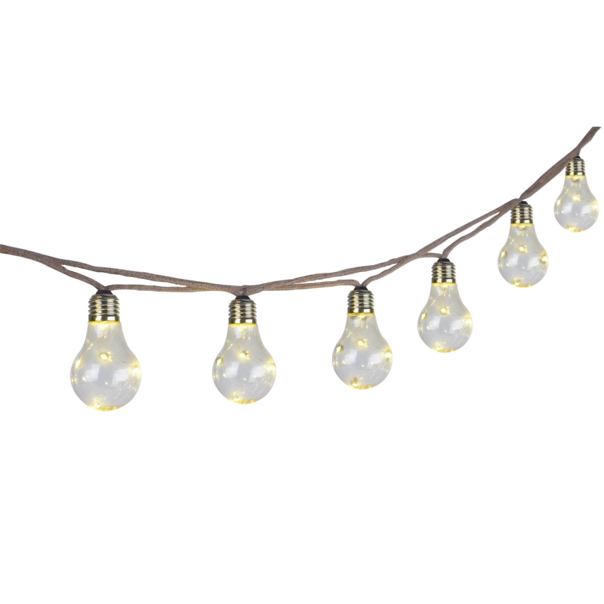 Globo - LED Solar decorative chain 50xLED/0,06W/3,2V 570 cm IP44