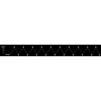 Globo - LED Solar chain 20xLED/0,06W/3V IP44