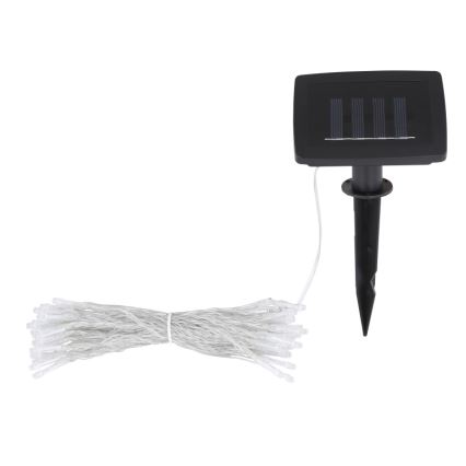 Globo - LED Solar chain 20 m 120xLED/2,4V 2xAAA IP44