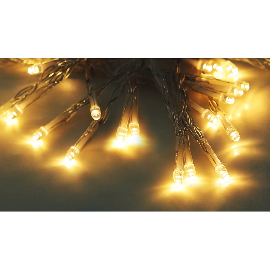 Globo - LED Solar chain 20 m 120xLED/2,4V 2xAAA IP44