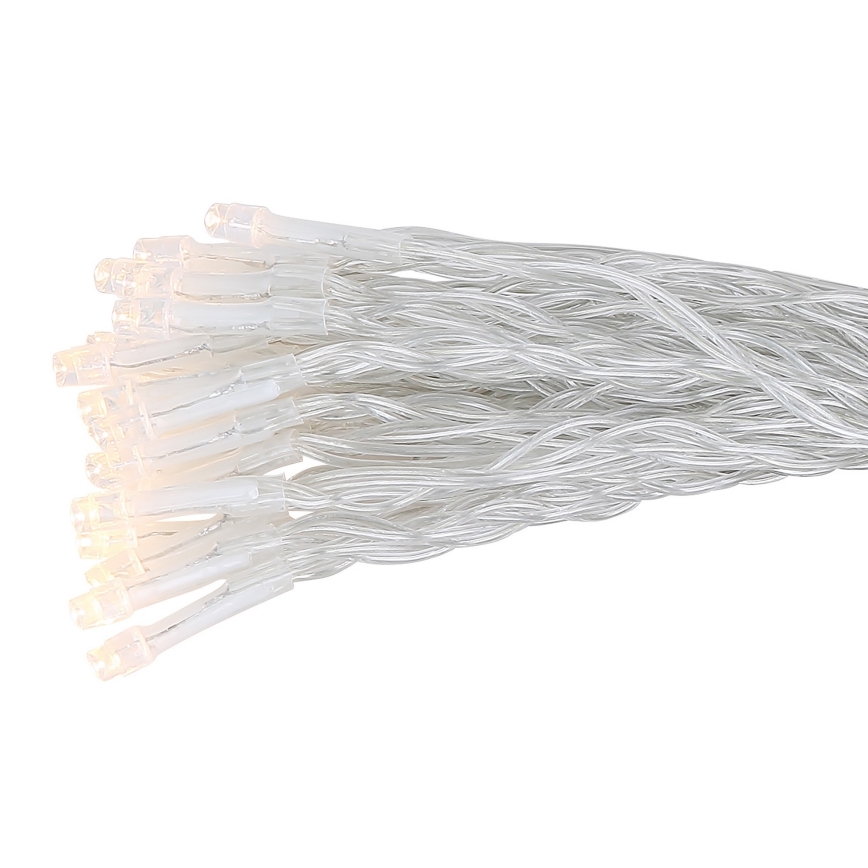 Globo - LED Solar chain 20 m 120xLED/2,4V 2xAAA IP44