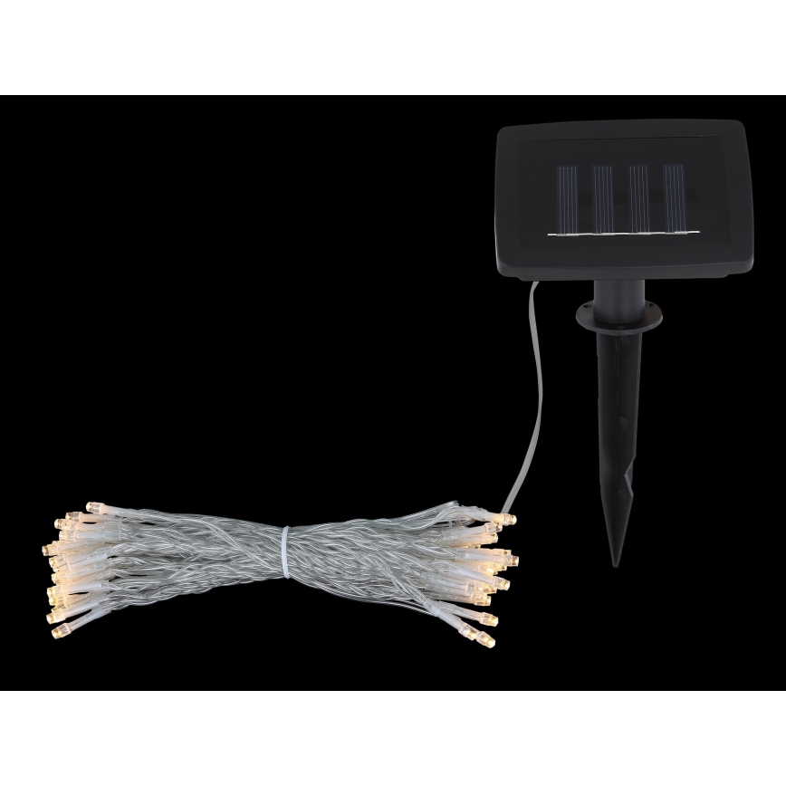 Globo - LED Solar chain 10 m 50xLED/2,4V IP44