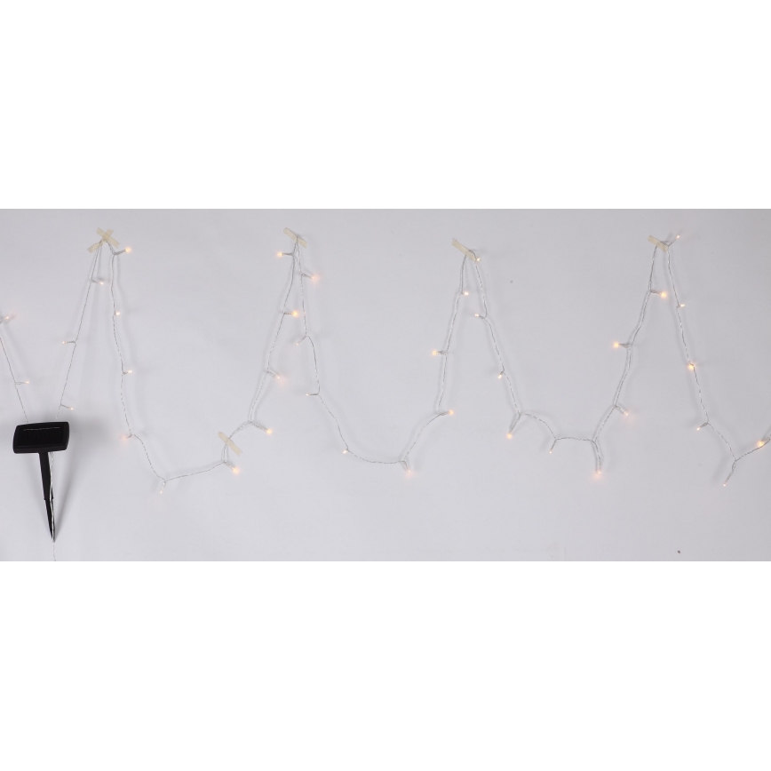 Globo - LED Solar chain 10 m 50xLED/2,4V IP44