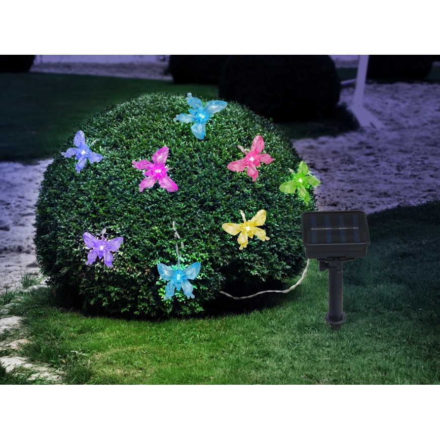 Globo - LED RGB Decorative chain 10xLED/0,06W/3,2V 470 cm IP44