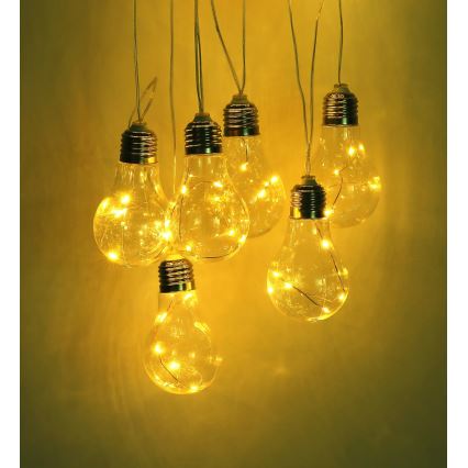 Globo - LED Solar chain 10xLED/0,06W/3,2V 380 cm IP44 600 mAh