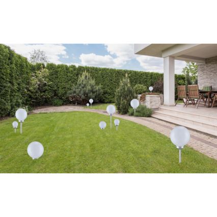 Globo - SET 3x LED Solar light LED/0,06W/3V 4000K d. 10 cm IP44