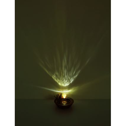 Globo - LED Solar light LED/0,06W/3V IP44 bird's bath
