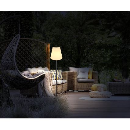 Globo - LED RGB Solar touch floor lamp LED/0,1W/3V IP44 + remote control