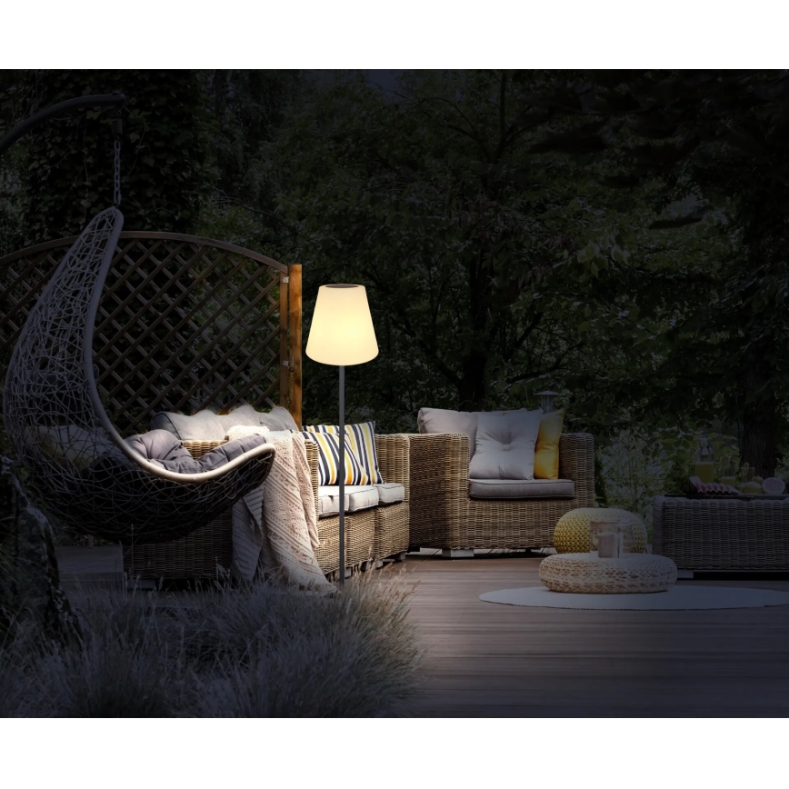 Globo - LED RGB Solar touch floor lamp LED/0,1W/3V IP44 + remote control