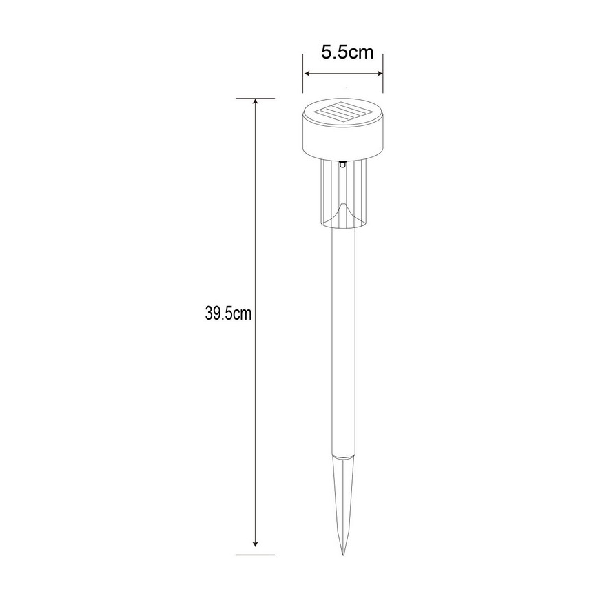 Globo - LED Solar lamp LED/0,06W/1,2V IP44