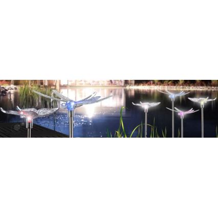 Globo - SET 4x LED Solar light LED/0,06W/3V IP44