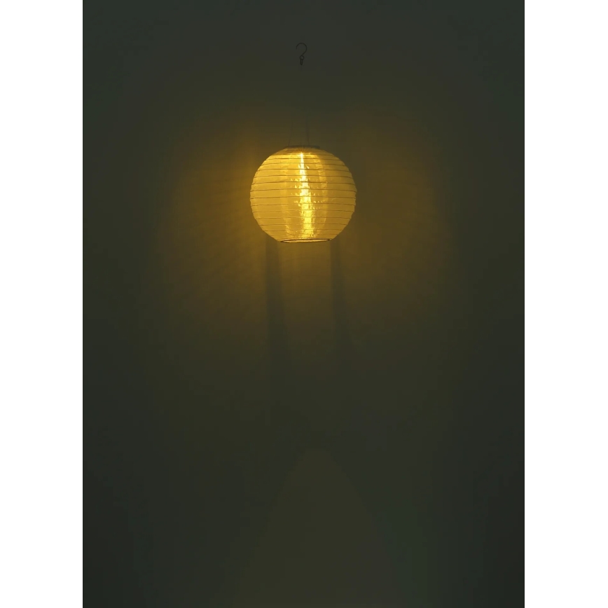 Globo - LED Pendant solar light LED/0,5W/3V IP44 beige