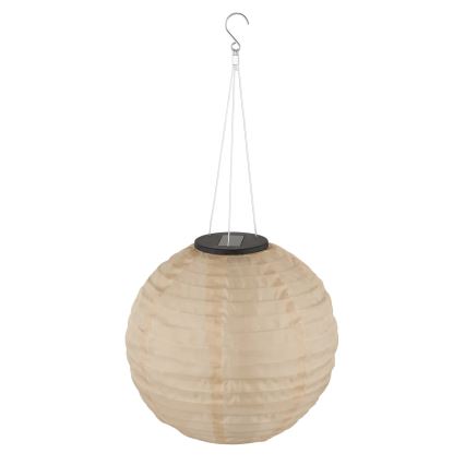 Globo - LED Pendant solar light LED/0,5W/3V IP44 beige