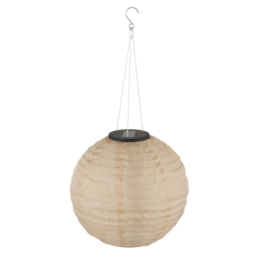Globo - LED Pendant solar light LED/0,5W/3V IP44 beige