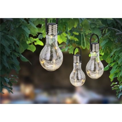 Globo - LED Solar Light 5xLED/0.06W/3.2V IP44 80 mAh
