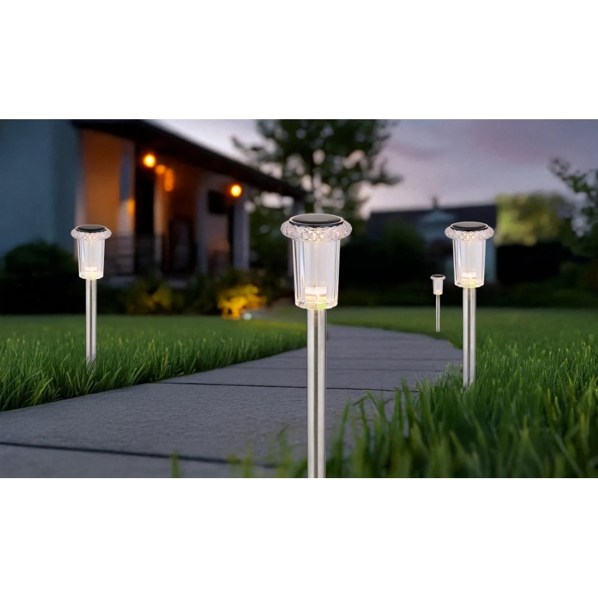 Globo - SET 4x LED Solar light LED/0,06W/1,2V IP44