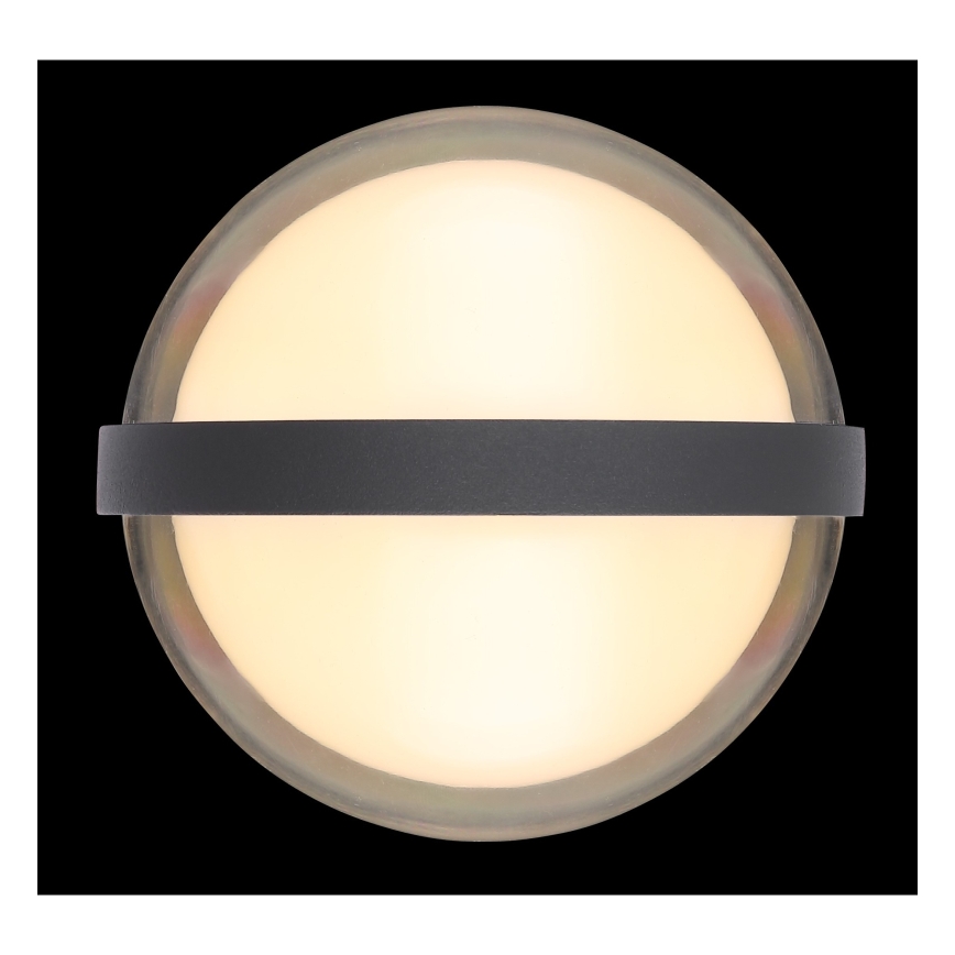 Globo - LED Outdoor wall light LED/12W/230V IP54 black