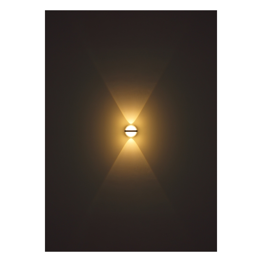 Globo - LED Outdoor wall light LED/12W/230V IP54 black