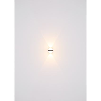 Globo - LED Outdoor wall light LED/12W/230V IP54 black