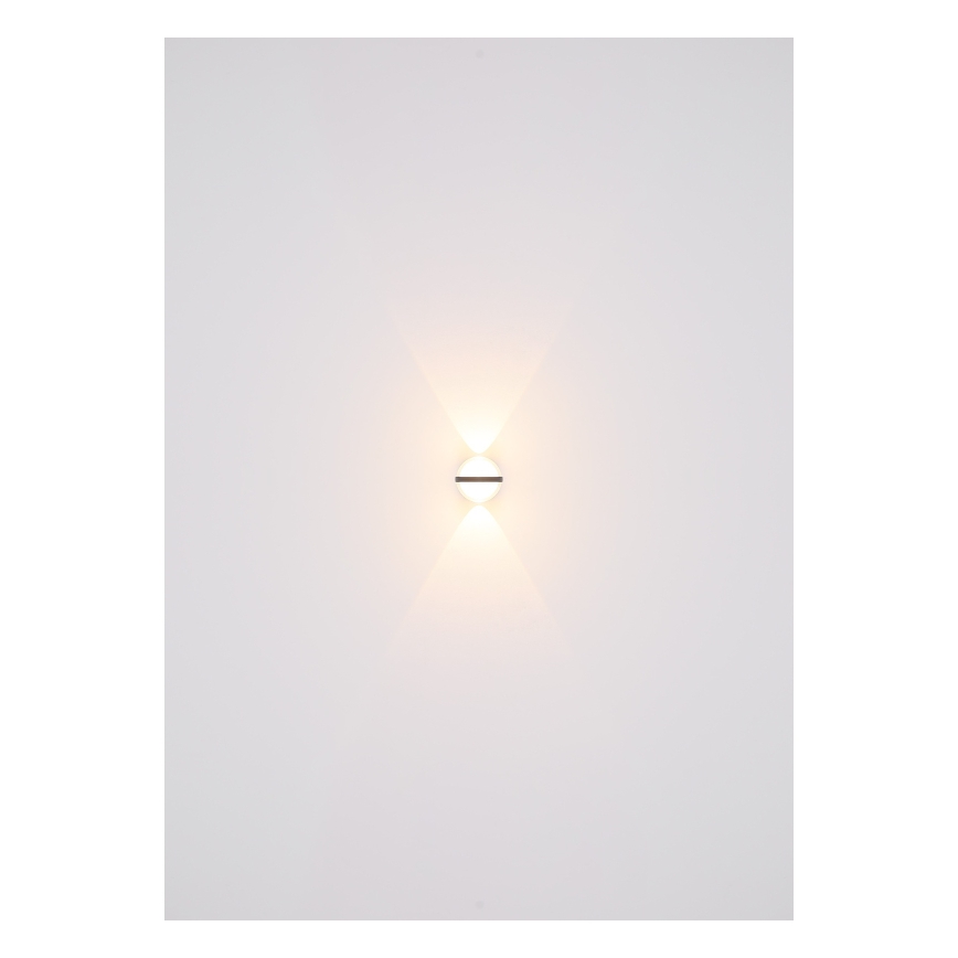 Globo - LED Outdoor wall light LED/12W/230V IP54 black