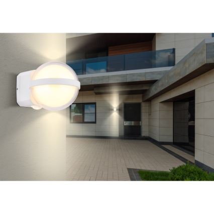 Globo - LED Outdoor wall light LED/12W/230V IP54 white