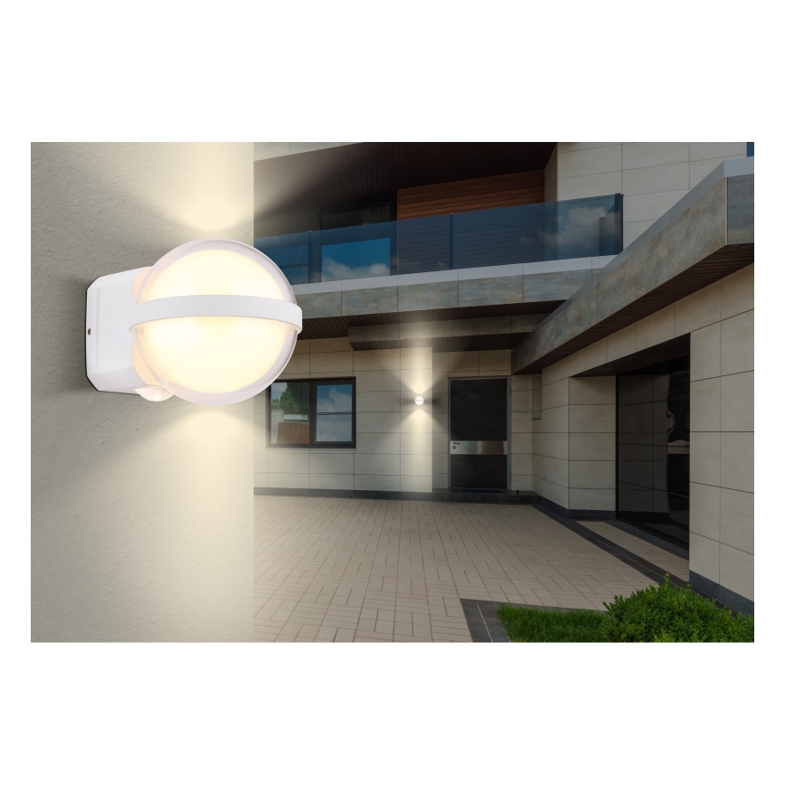 Globo - LED Outdoor wall light LED/12W/230V IP54 white