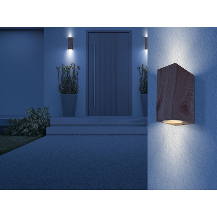 Globo - Outdoor wall light 2xGU10/35W/230V IP44