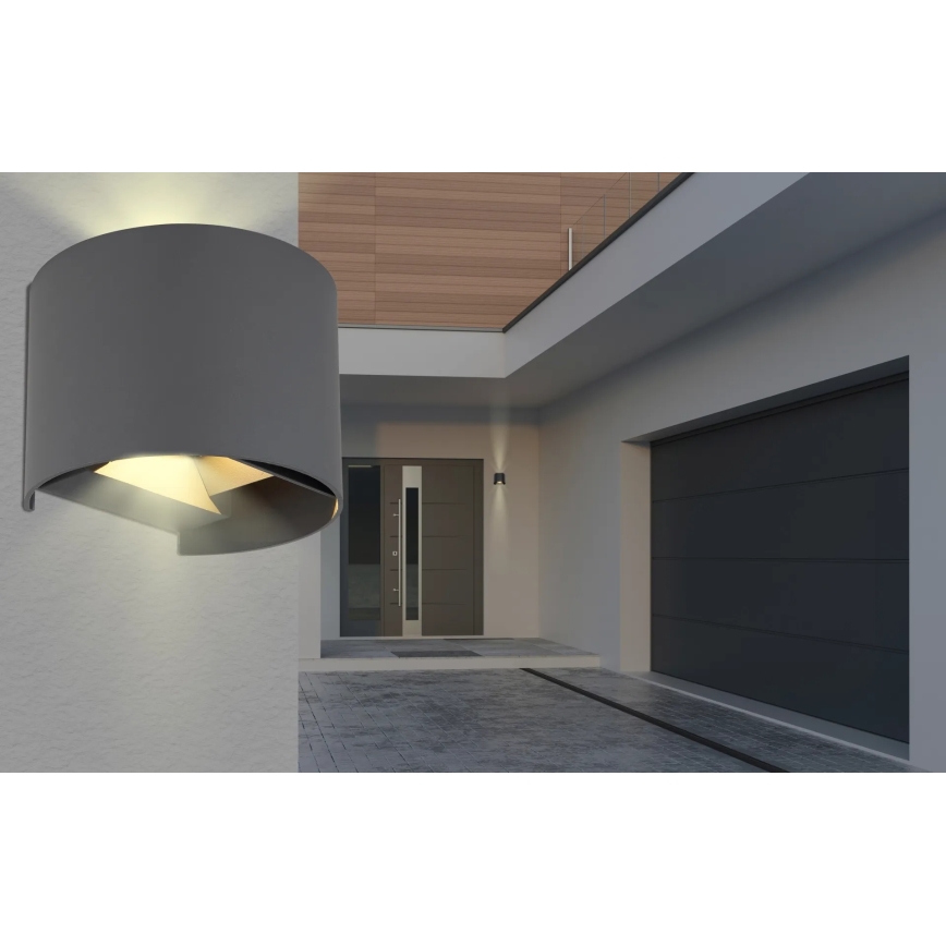 Globo - LED Outdoor Wall Light 2xLED/3W/230V IP54